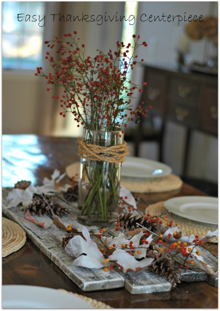 Rustic Thanksgiving Table