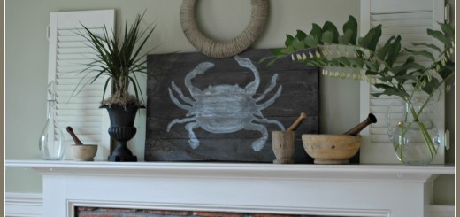 How to Decorate a Spring Mantel 3 Easy Steps