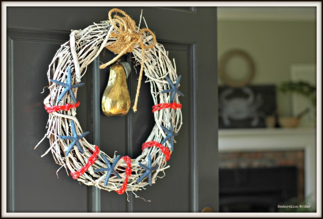 The Hampton Rope Wreath - One Wreath For All Seasons