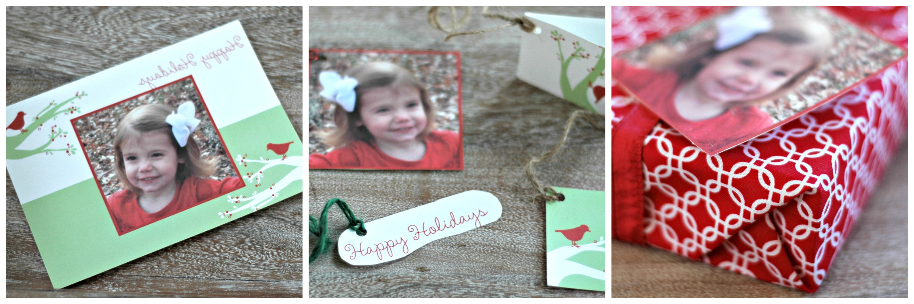 Reuse old Christmas cards